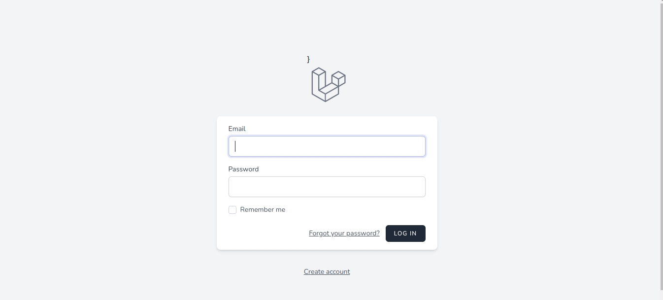 Login Screen