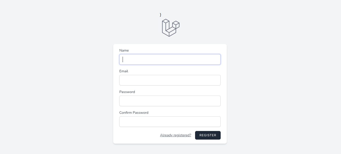 Register Screen